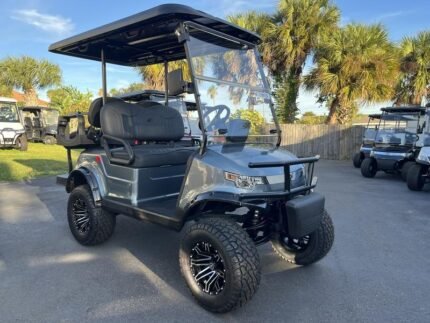 2026 STAR EV CP-2+2 Lifted LSV – Jet Black w/ JBL Audio | Street Legal | 4-Passenger Electric