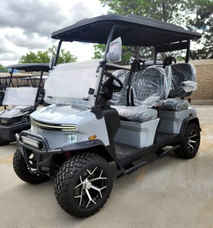 2025 Denago EV Rover XL Lifted 4-Passenger Lithium Cart | Apple CarPlay | 105Ah LiFePO₄ | Street Legal