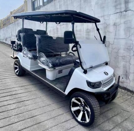 2025 Evolution Carrier 6 Plus for Sale | 6-Seater Lithium Electric Golf Cart with Touchscreen | Street-Ready LSV Option