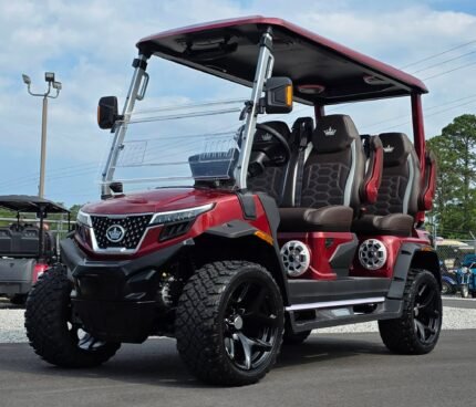 2026 Evolution D-MAX XT4 Lithium 4x4 4-Passenger Golf Cart | On-Demand AWD | 10.1" Touchscreen | 24-Speaker Audio