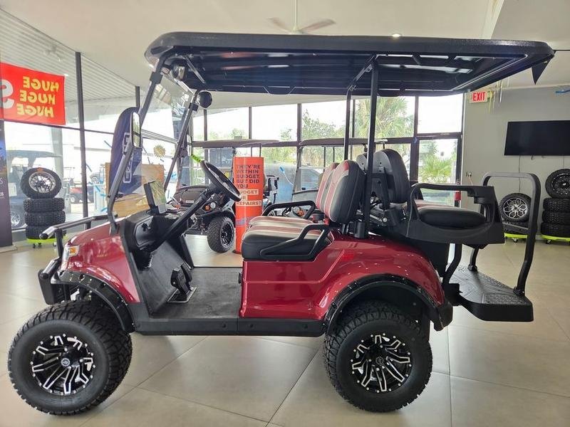 2025 STAR EV CP-2+2 Lifted LSV – Jet Red | Street-Legal | 4-Passenger Electric Cart | Lithium Option - Image 2