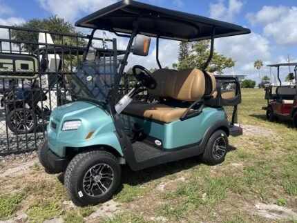 2025 Club Car Onward 4-Passenger XR Lithium PTV | Seafoam Green | Exclusive Sale! - Golf Carts Nation | Street-Legal LSV & Custom Carts
