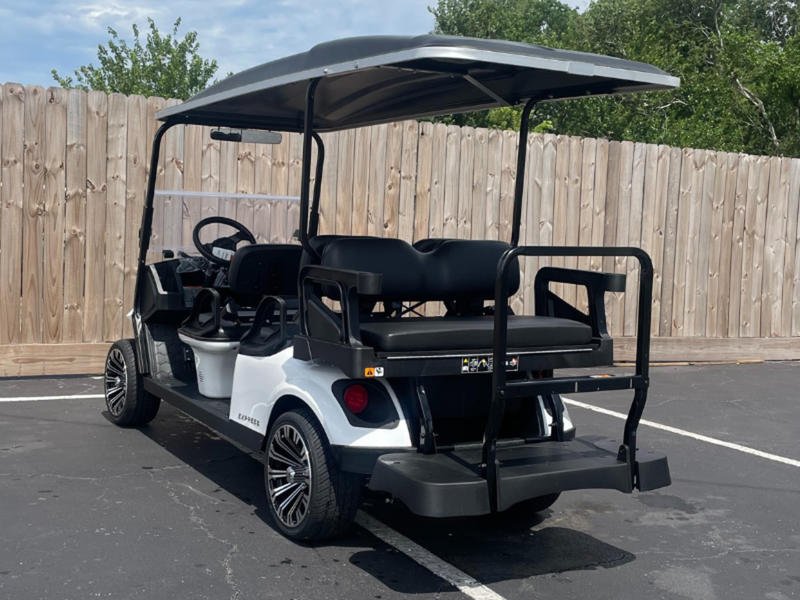 2026 E-Z-GO Express 6 Touring S 13.5 HP EFI Gas Golf Cart | 6-Passenger | Standard Ride Height - Image 4