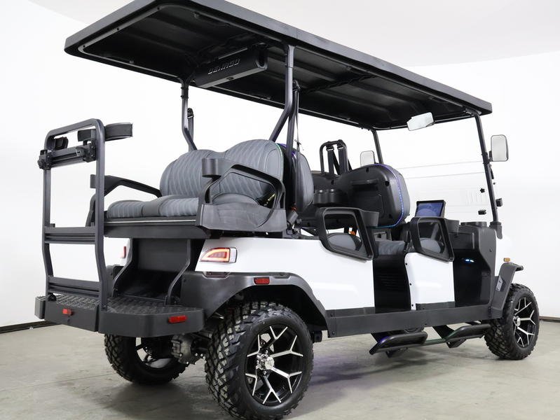 2026 Denago EV Rover XL6 Lifted 6-Passenger Lithium Cart | 105Ah LiFePO₄ | Street Legal LSV | Apple CarPlay - Image 3