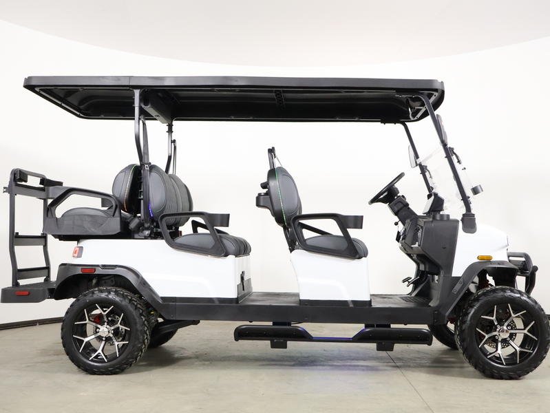 2026 Denago EV Rover XL6 Lifted 6-Passenger Lithium Cart | 105Ah LiFePO₄ | Street Legal LSV | Apple CarPlay - Image 4