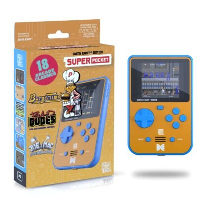 Hyper Mega Tech Taito Super Pocket Handheld Console | 17 Built-In Taito Arcade Classics | Evercade Compatible