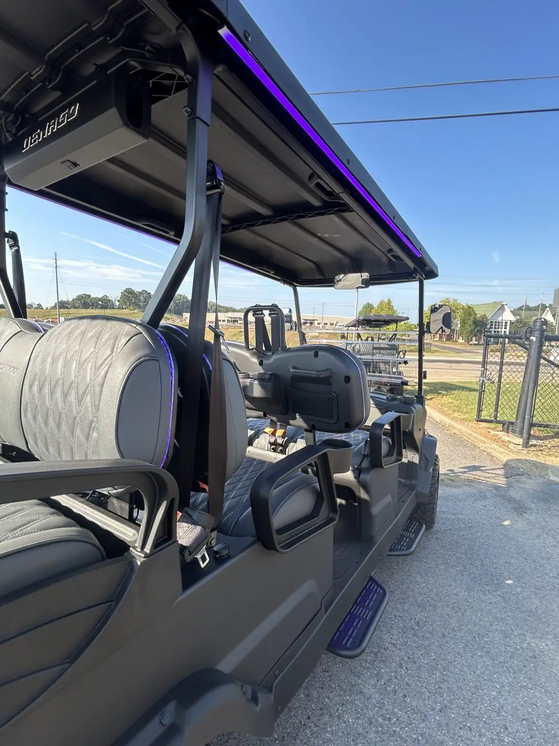 2026 Denago EV Rover XL6 Lifted 6-Passenger Lithium Cart | 105Ah LiFePO₄ | Street Legal LSV | Apple CarPlay - Image 4