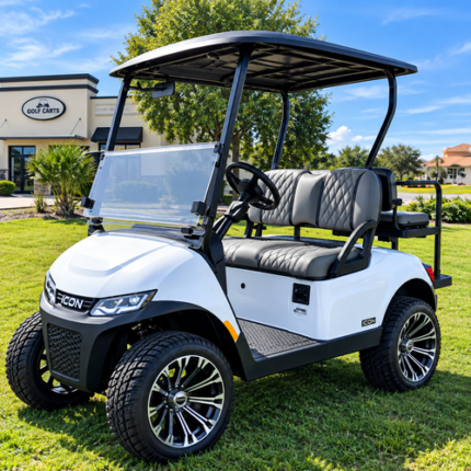 2024 E-Z-GO Freedom RXV ELiTE Lithium 4-Passenger – Bright White | Zero-Maintenance | Samsung SDI